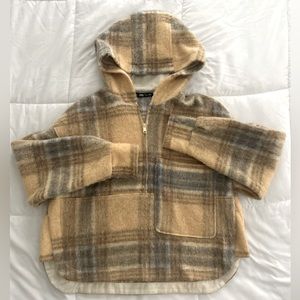 Zara plaid jacket size small